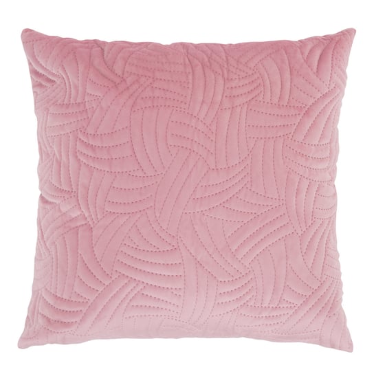 Poszewka dekoracyjna na poduszkę Velvet Pink Fan 45 x 45 cm MY HOME myHome