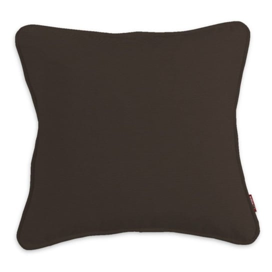 Poszewka Gabi na poduszkę Cotton Panama, czekoladowy brąz, 45x45 cm Dekoria
