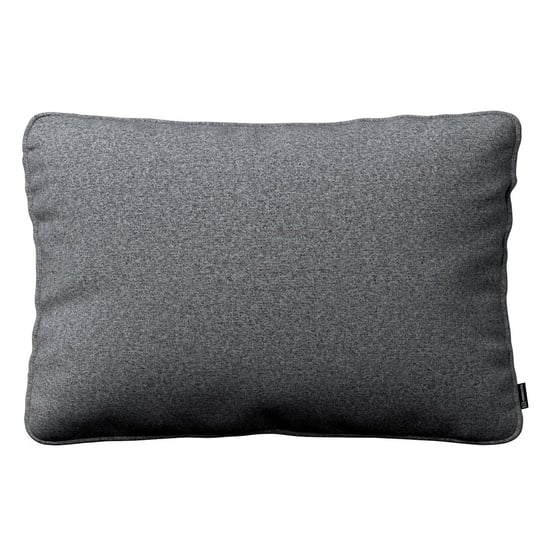 Poszewka Gabi na poduszkę prostokątna, ciemno szary melanż, 60x40 cm, Amsterdam Dekoria