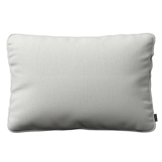 Poszewka Gabi na poduszkę prostokątna, ciepły biały, 60 × 40 cm, Linen Dekoria