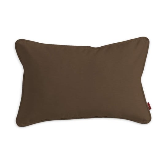 Poszewka Gabi na poduszkę prostokątna Cotton Panama, brązowa, 60x40 cm Dekoria