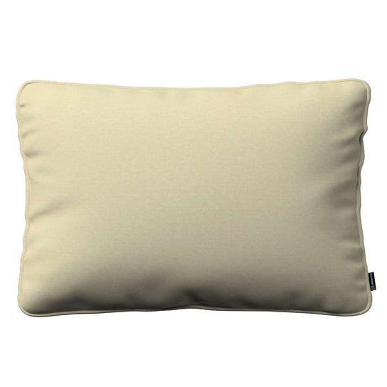 Poszewka Gabi na poduszkę prostokątna, kremowy szenil, 60 × 40 cm, Living Dekoria