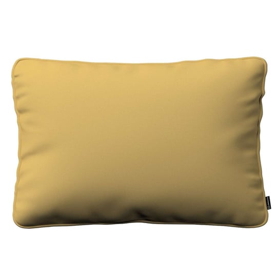 Poszewka Gabi na poduszkę prostokątna, zgaszony żółty, 60 × 40 cm, Cotton Panama Dekoria