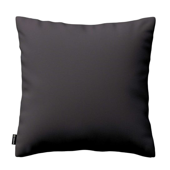 Poszewka Kinga na poduszkę, Black (czarny), 43 × 43 cm, Cotton Panama Dekoria