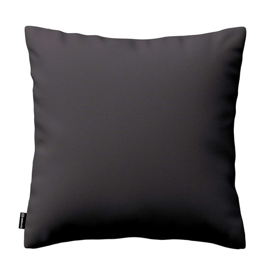 Poszewka Kinga na poduszkę, Black (czarny), 50 × 50 cm, Cotton Panama Dekoria
