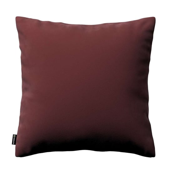 Poszewka Kinga na poduszkę, bordowy, 60 × 60 cm, Velvet Dekoria