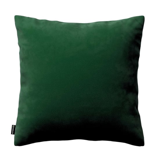 Poszewka Kinga na poduszkę, butelkowa zieleń, 50 × 50 cm, Velvet Dekoria