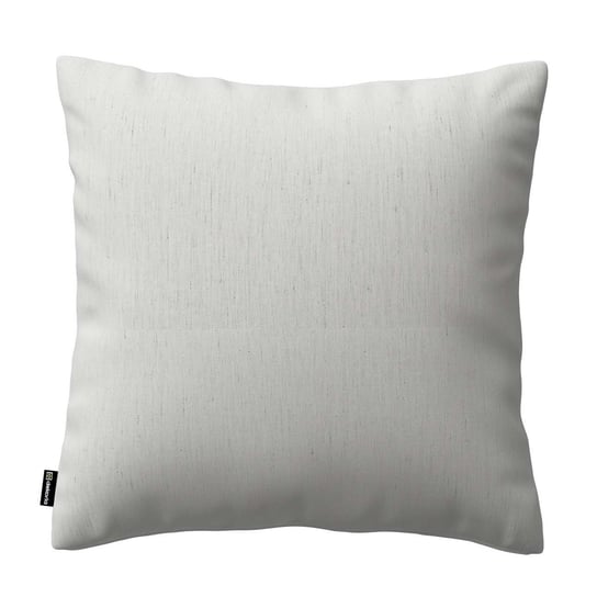 Poszewka Kinga na poduszkę, ciepły biały, 43 × 43 cm, Linen Dekoria
