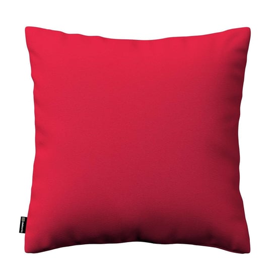 Poszewka Kinga na poduszkę, czerwony, 43 × 43 cm, Quadro Dekoria