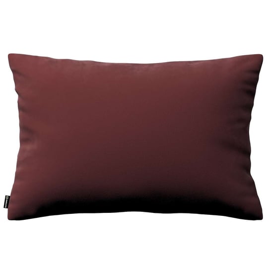 Poszewka Kinga na poduszkę prostokątną, bordowy, 60 × 40 cm, Velvet Dekoria