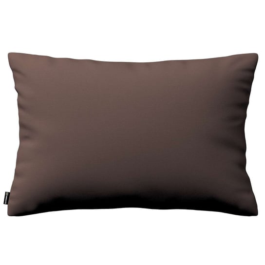 Poszewka Kinga na poduszkę prostokątną, Coffe (czekoladowy brąz), 60 × 40 cm, Cotton Panama Dekoria
