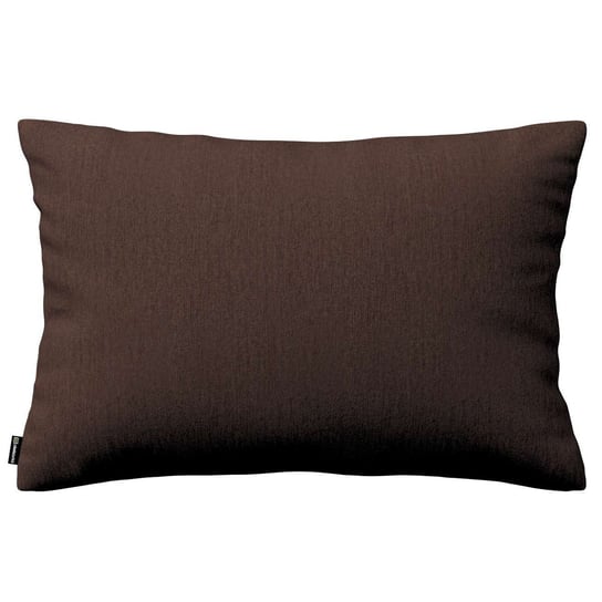 Poszewka Kinga na poduszkę prostokątną, czekoladowy szenil, 60 × 40 cm, Chenille Dekoria