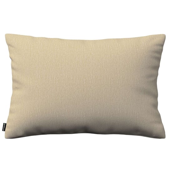 Poszewka Kinga na poduszkę prostokątną, kremowy szenil, 60 × 40 cm, Chenille Dekoria