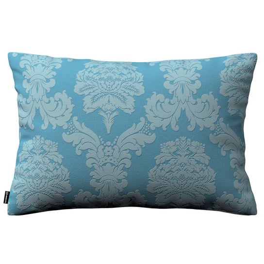 Poszewka Kinga na poduszkę prostokątną, niebieski, 60 × 40 cm, Damasco Dekoria
