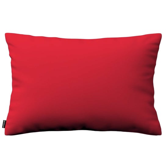Poszewka Kinga na poduszkę prostokątną, Scarlet Red (czerwony), 60 × 40 cm, Cotton Panama Dekoria