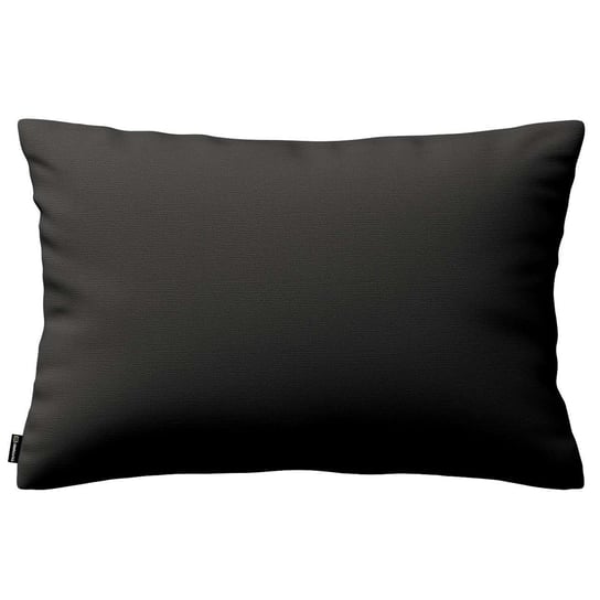 Poszewka Kinga na poduszkę prostokątną, Shadow Grey (grafitowy), 60 × 40 cm, Cotton Panama Dekoria