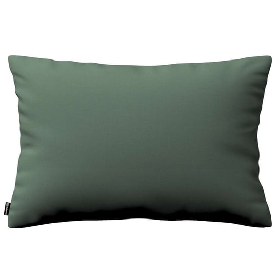 Poszewka Kinga na poduszkę prostokątną, zgaszony zielony, 60 × 40 cm, Linen Dekoria