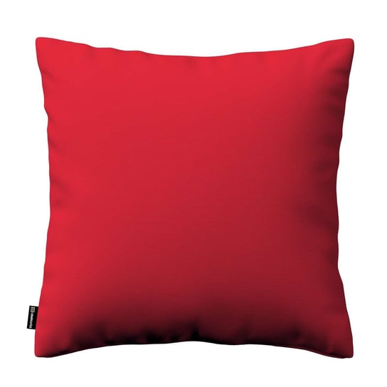 Poszewka Kinga na poduszkę, Scarlet Red (czerwony), 43 × 43 cm, Cotton Panama Dekoria