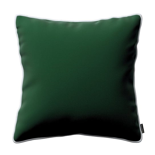 Poszewka Laura na poduszkę Velvet, butelkowa zieleń, 60x60 cm Dekoria
