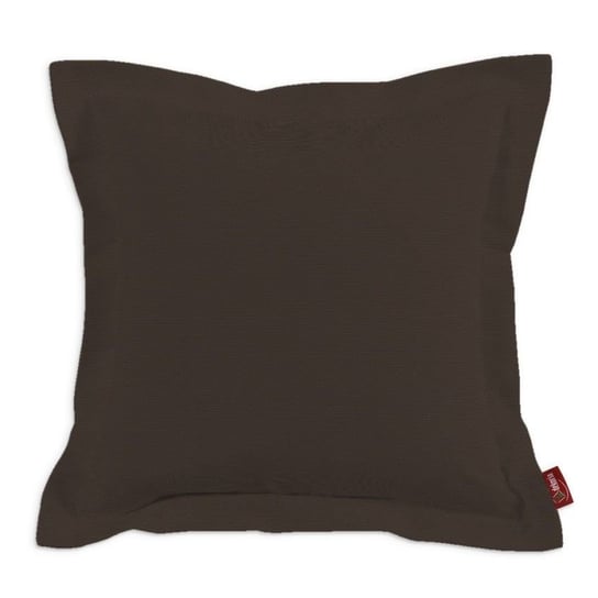 Poszewka Mona na poduszkę Cotton Panama, czekoladowy brąz, 45x45 cm Dekoria