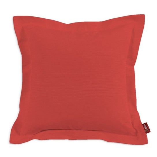 Poszewka Mona na poduszkę Loneta, czerwona, 45x45 cm Dekoria
