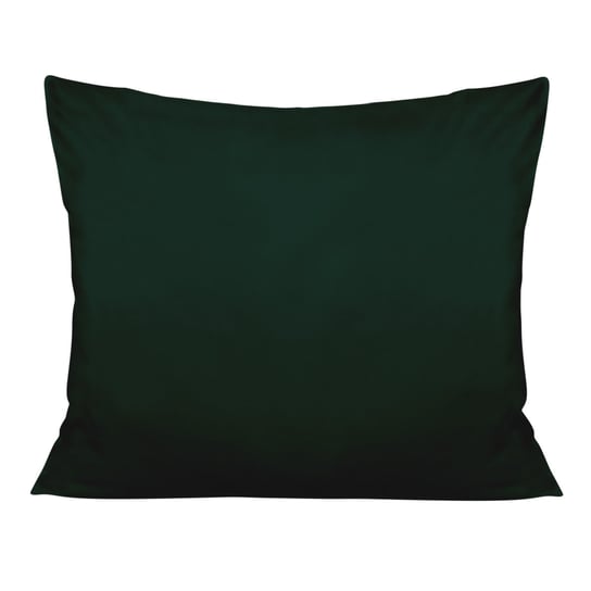 Poszewka na poduszkę 70x80 cm butelkowa zieleń (zielona), satynowa, 100% bawełniana, Darymex Darymex