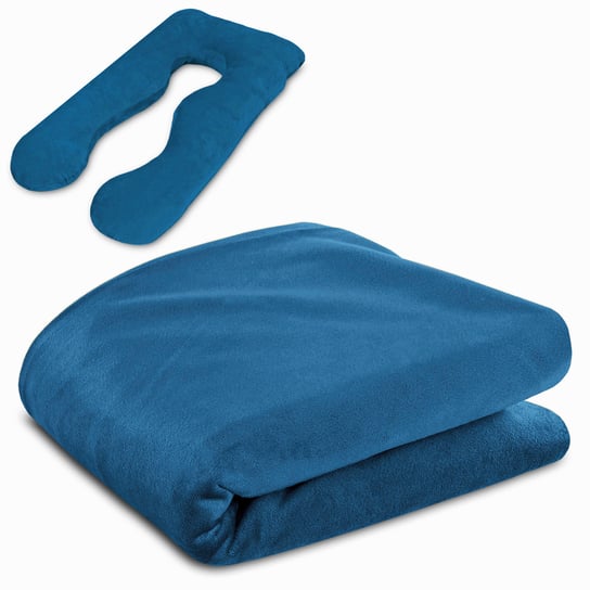Poszewka na poduszkę ciążowa do spania U Shape 135 cm – Poduszka dla ciężarnych i do karmienia, długie podparcie dla całego ciała, ergonomiczna poduszka dla dorosłych Amazinggirl