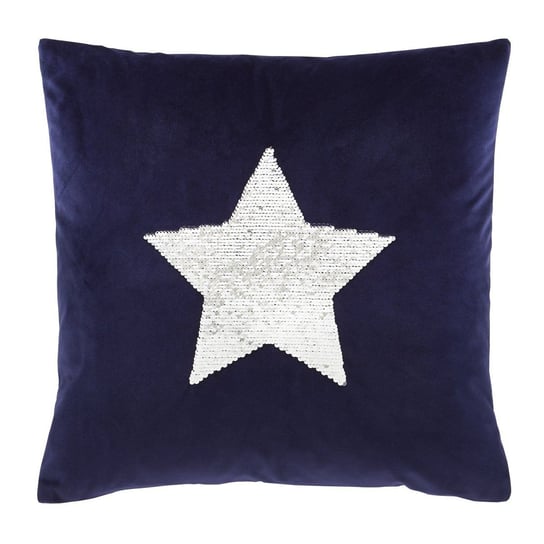 Poszewka na poduszkę DEKORIA Sequin Star, 43×43cm Dekoria