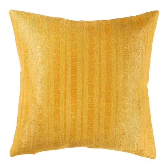Poszewka na poduszkę VELVET PALEO, 40 x 40 cm, kolor żółty Douceur d'intérieur