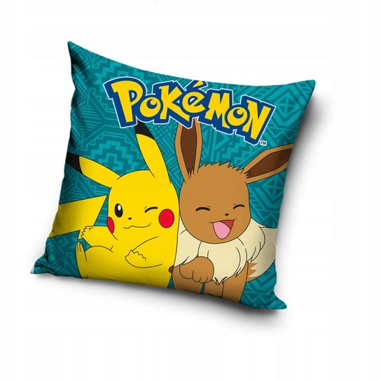 Poszewka pokemon 40x40 na poduszkę jaśka dekoracyjna pikachu eevee Carbotex