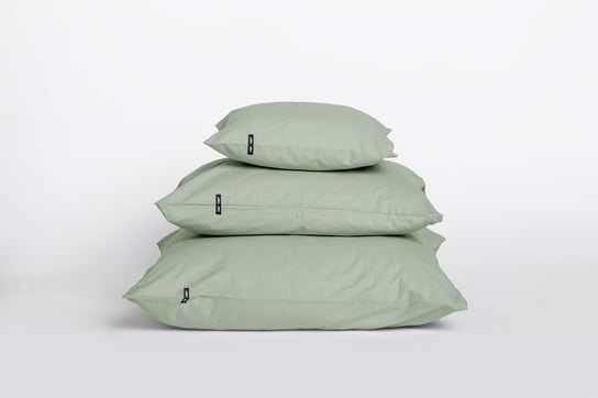 Poszewki na poduszki HOP DESIGN Pure, szałwiowa zieleń, 40x40 cm, 2 szt. HOP Design