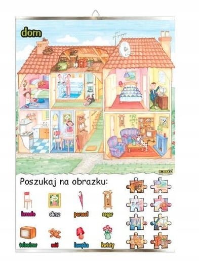 Poszukaj Na Obrazku Dom Dla Dziecka Plansza Plakat VISUAL System