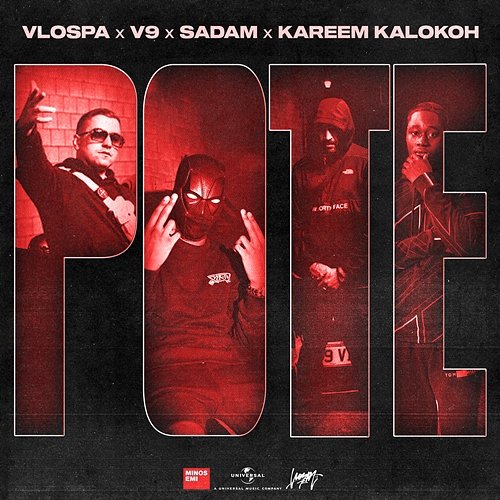 Pote VLOSPA, Sadam, V9 feat. Kareem Kalokoh