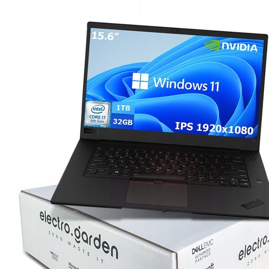 Potężna stacja robocza Lenovo P1 GEN 2 i7-9750 32GB 1TB T2000 FHD W11 Inna marka