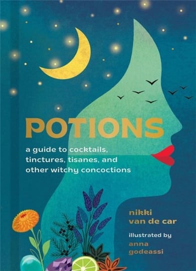 Potions: A Guide to Cocktails, Tinctures, Tisanes, and Other Witchy Concoctions Van De Car Nikki