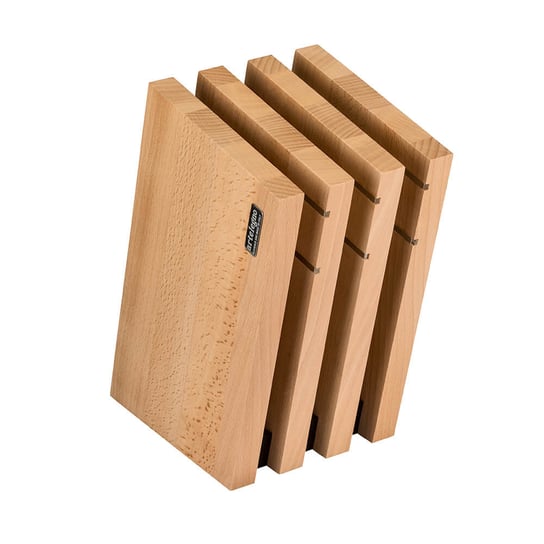 Potrójny magnetyczny blok na noże z drewna bukowego Artelegno Milano Artelegno