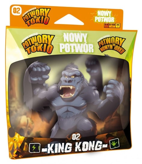 Potwory w Tokio King Kong Dodatek, gra planszowa,Portal Games Portal Games