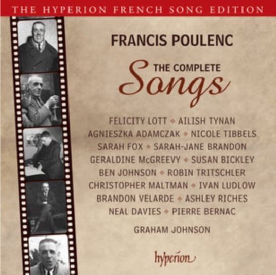 Poulenc: The Complete Songs Adamczyk Agnieszka, Fox Sarah, Bickley Susan, Johnson Ben, Davies Neal, Johnson Graham