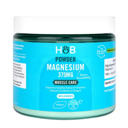 Powder Magnesium Holland & Barrett 200 grams | Sklep EMPIK.COM