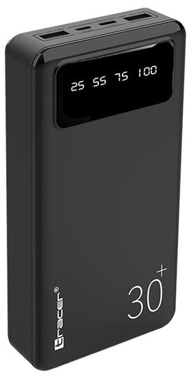 Power Bank Tracer 30000Mah Z Lampką 2.1A 2X Usb Tracer