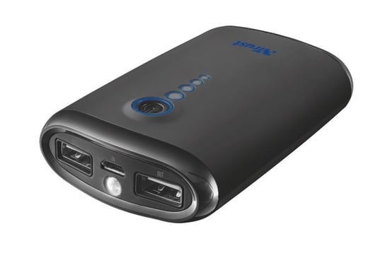 Power bank TRUST XPO Portable Charger 20385, 7800 mAh, 1 A/2.1 A Trust