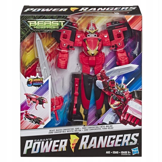 Power Rangers Beast Morphers Beast Racer Zord Konwertująca figurka ...