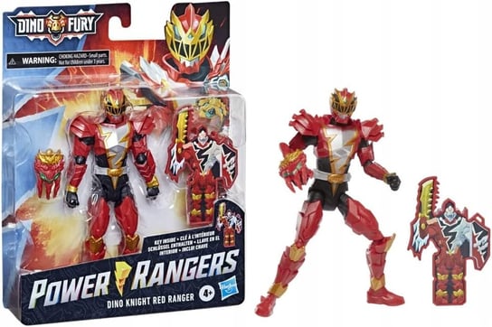 Power Rangers Dino Fury Czerwony Red Ranger 15 Cm Hasbro