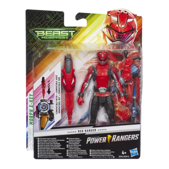 Power Rangers, figurka Red Ranger Hasbro