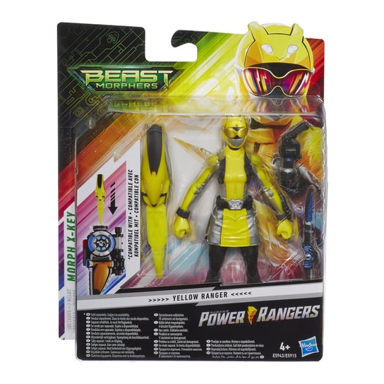 Power Rangers, figurka Yellow Ranger Hasbro