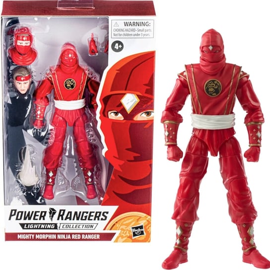 Power Rangers Lightning Collection Mighty Morphin Ninja Red Czerwony Ranger Hasbro