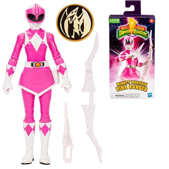 Power Rangers Nighty Morphin Figurka Różowy Ranger F7446 Inna marka