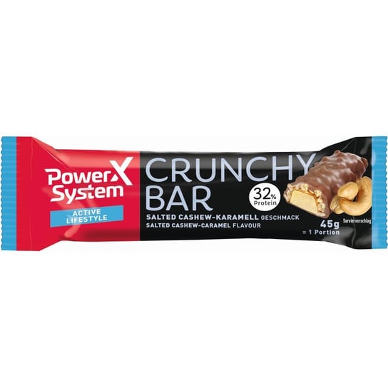 Power System Crunchy Bar baton 32% białka - 45g Power System