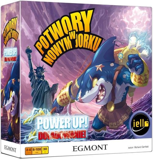 Power Up Potwory w Nowym Jorku, gra towarzyska, Egmont Egmont