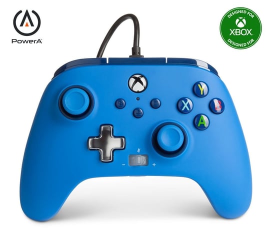 PowerA Xbox Series, Pad przewodowy Enhanced Niebieski PowerA
